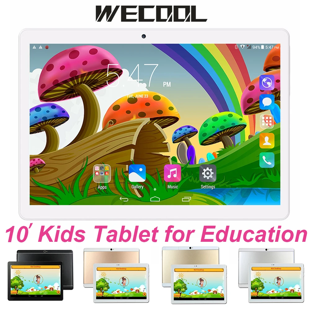 Планшетный ПК WeCool M102 10 дюймов Android сенсорный экран планшет для детей 16 ГБ