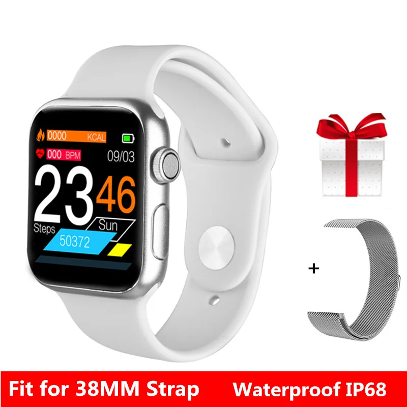 

38MM Smartwatch Women Fitness Tracker Waterproof IP68 Blood Pressure Heart Rate Monitor Oxygen Smart Bracelet VS IWO 8 IWO 12 11