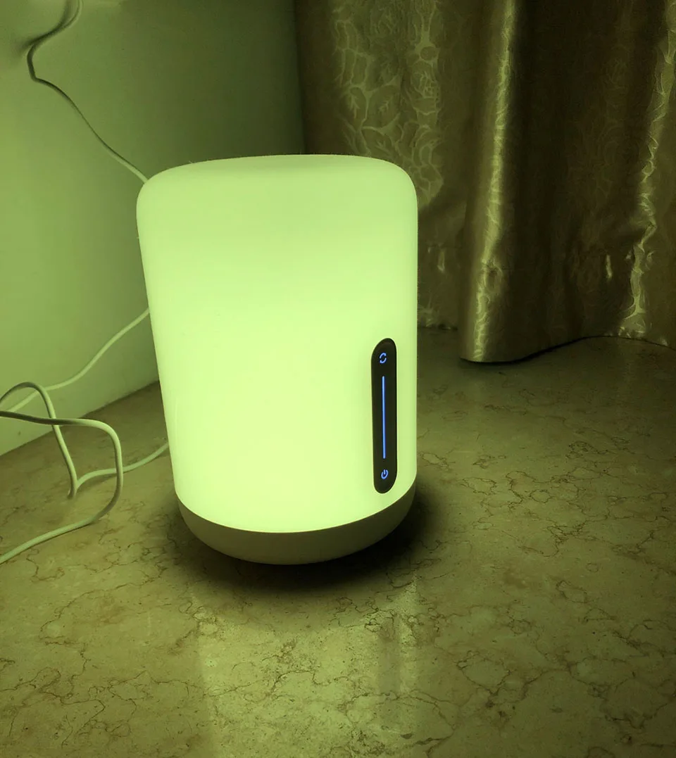 Original Xiaomi Mijia Bedside Lamp 2 Bluetooth WiFi Touch Panel APP Control RGB Table Lamp Works with Apple HomeKit Siri (1)