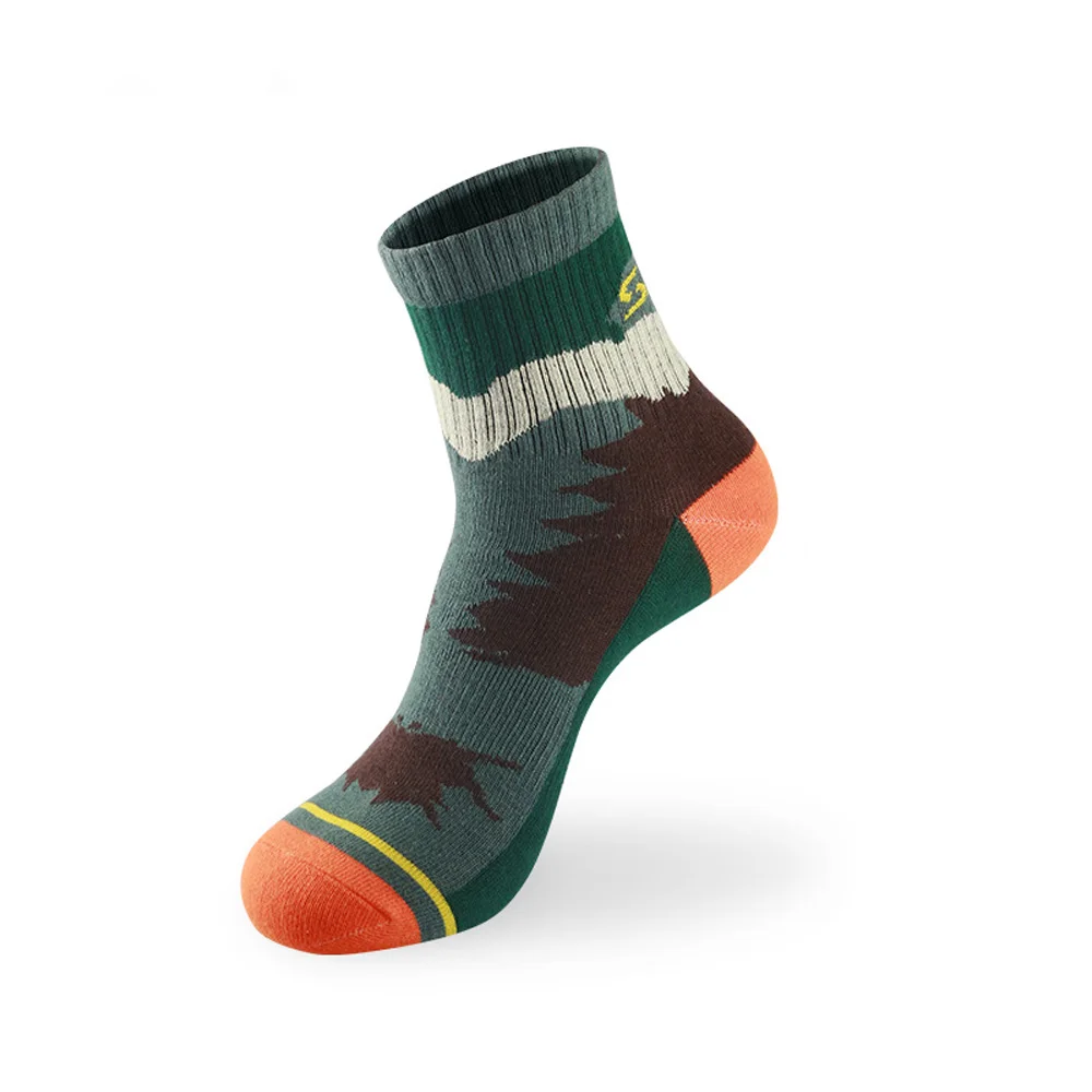 Shrun camouflage Профессиональные велосипедные спортивные носки велосипедный носок носки для бега дышащие впитывающие походные носки Calcetines Ciclismo - Цвет: Shrun camouflage