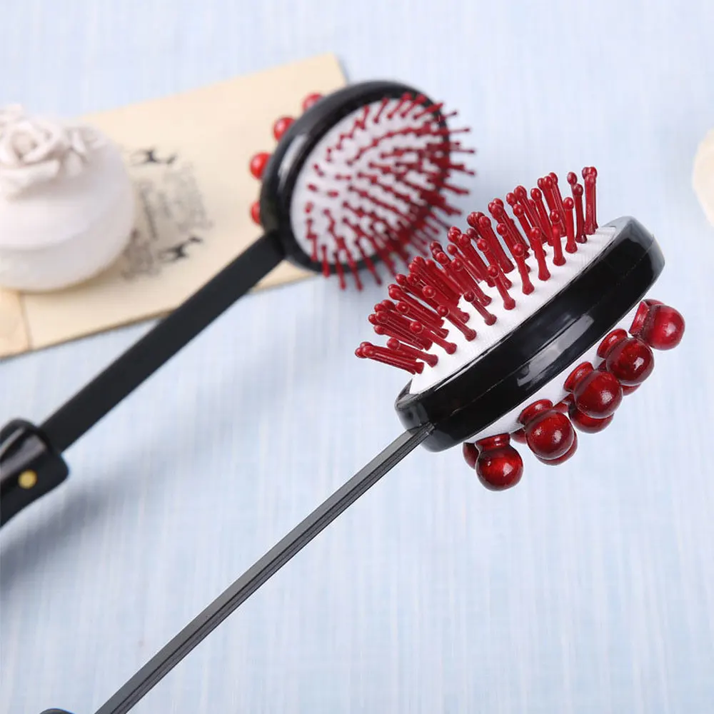 BYEPAIN Back Knock Massage Hammer Stress fatigue Relief Handle Wood Scratcher Relaxing Massager Stick Body Health Care Tool