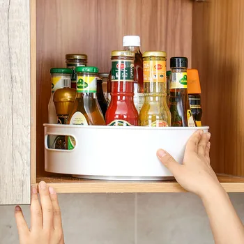 

Rotary Cosmetics Receiving Box Plastic Condiment Receiving Shelf Desktop Skin Care Sundries Cleaning LM7291045