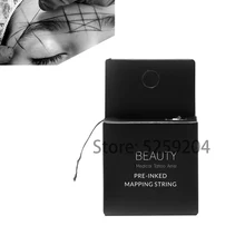 Microblading MAPPING STRING Pre-Inked брови маркер нить Татуировка брови точка 10 м Pre Inked mapping string Для татуировки и пму