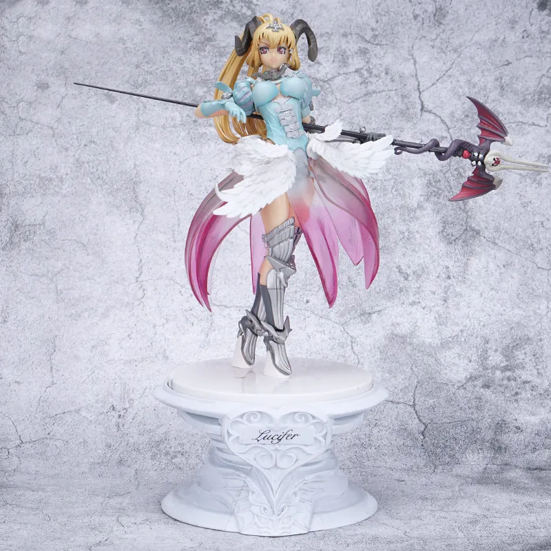 

30cm GZTZMY 2019 New 1/8 2Color Arrival Anime The Seven Deadly Sins Lucifer Statue of Pride Action Figure PVC Model Sexy Doll