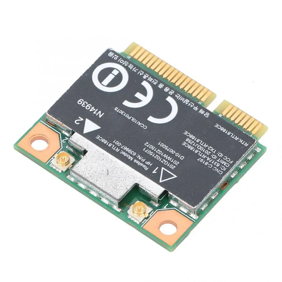 Беспроводная сетевая карта адаптер с MINI PCI-E интерфейсом 2,4G 150Mbps универсальный для hp 430 635 G4 G6 DV7