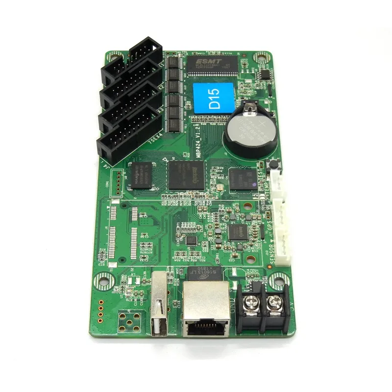 HD D15 асинхронный USB полный Цвет светодиодный Управление карты видео Rgb U диск 640*64
