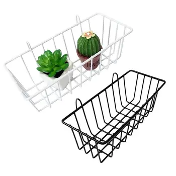 

Grid Hanging Basket Iron Wall Mounted Decoration Innovative Flower Pot Shelf Small Items Display Rack Indoor Pendant