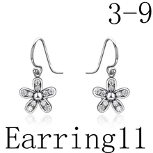 925 пробы серебряные серьги в виде медведя модные серьги-гвоздики для пирсинга ювелирные изделия от производителя