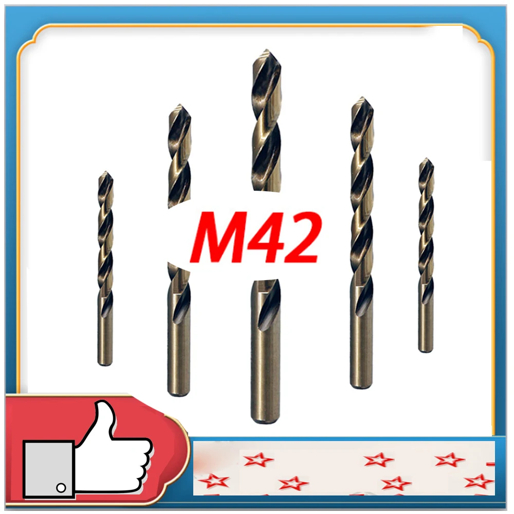 1Pc Hss M42 Cobalt Twist Punta Del Trapano 1 Millimetri-13 Millimetri Utilizzato Per La Perforazione In Acciaio Temprato, Cast Ferro E Acciaio Inox
