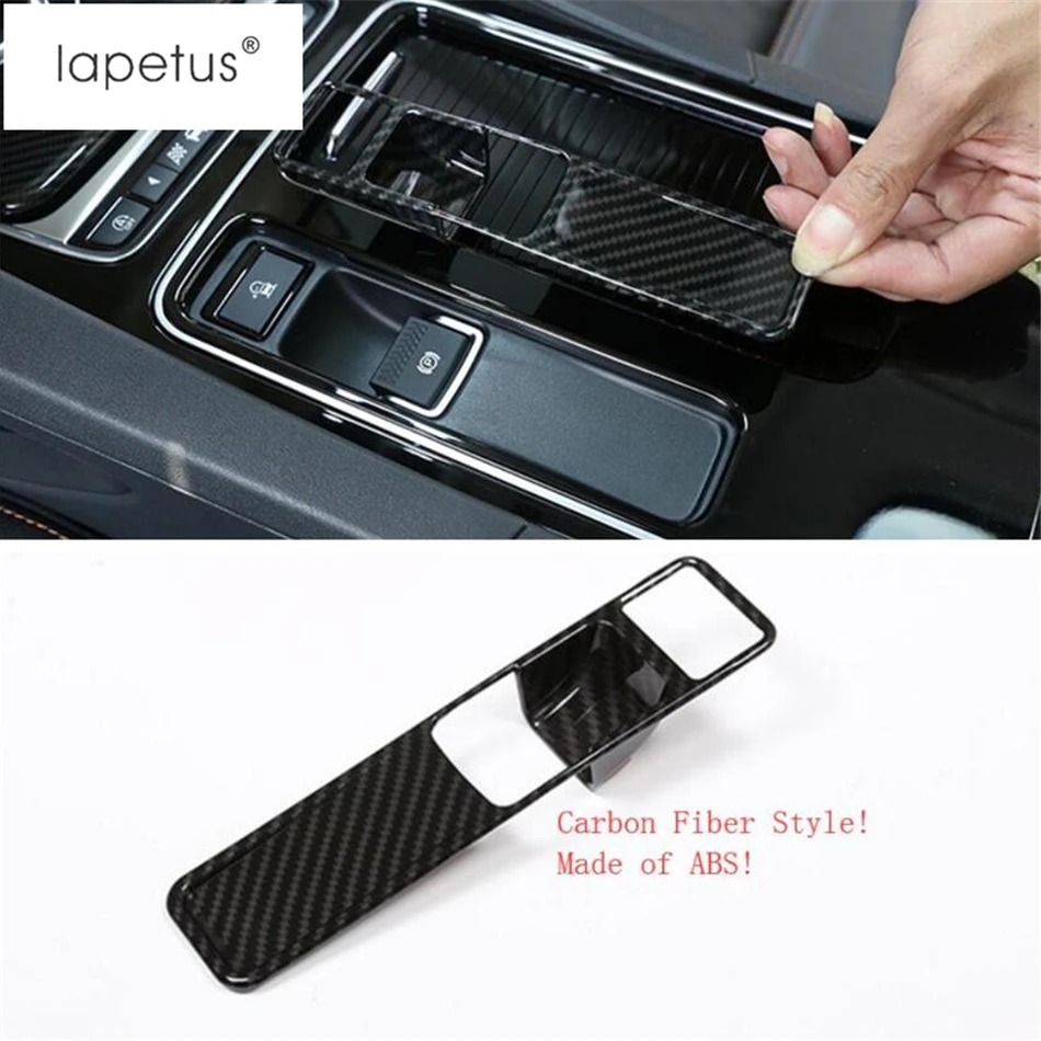 Lapetus аксессуары Подходит для Jaguar XF ABS P киоски Электрический ручной стояночный тормоз Кнопка молдинг крышка комплект отделка