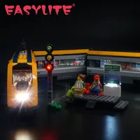 EASYLITE LED Light Set For 60197 City Series Passenger Train Building Blocks Car Toys Bricks Lighting Kit No Model 1