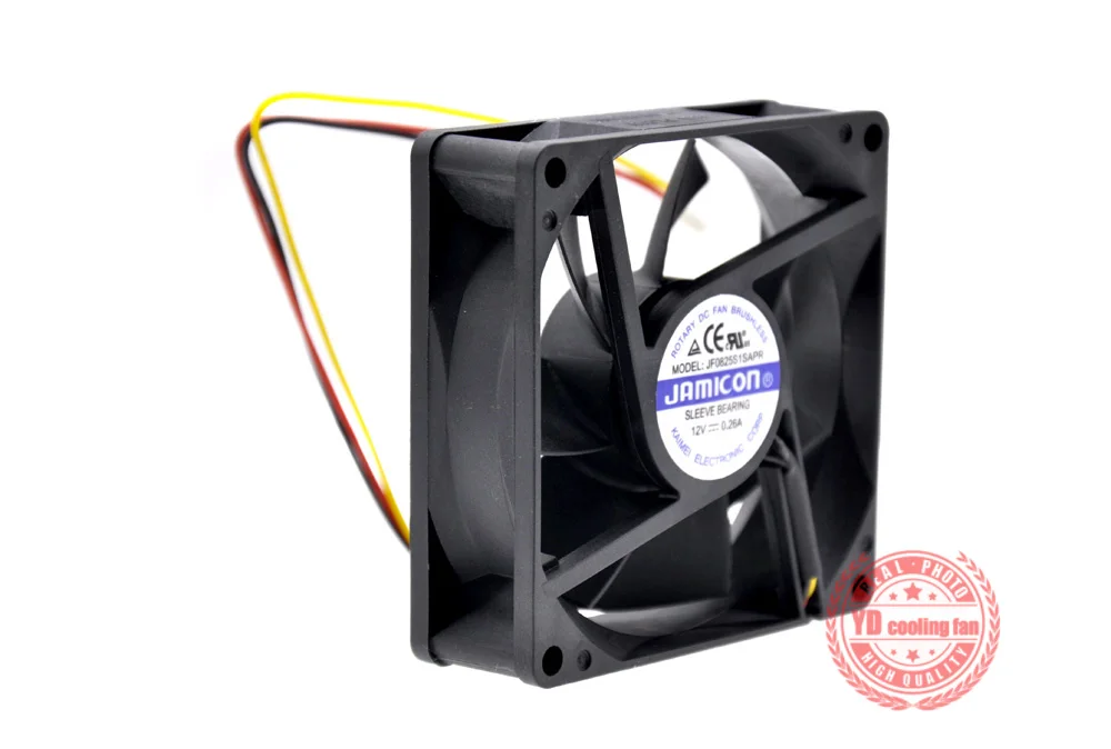 Новый вентилятор охлаждения JF0825S1SAPR 8025 UPS12V 0.26A 3 линии| |