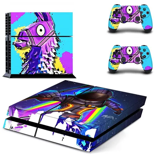 QPTM0380 PS4 игровая консоль и джойстик игровой стикер полное покрытие лицевые панели наклейка для playstation 4 Dualshock 4 наклейка для PS4 наклейка аксессуар - Цвет: QPTM0380