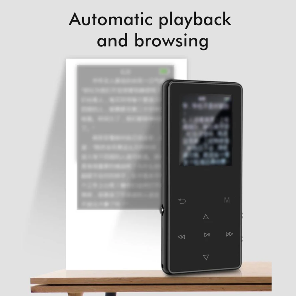 Универсальные наушники+ 8 Гб Bluetooth беспроводной без потерь музыкальный mp3-плеер fm-радио 1,8 дюймов цветной TFT экран hi-fi звук