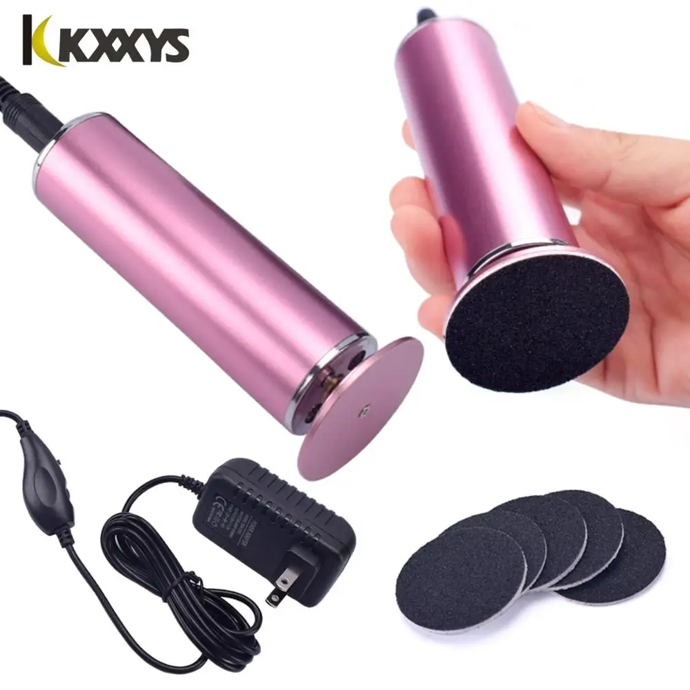 

Electric Foot File Pedicure Tools Files Callus Remover Rechargeable Sawing Feet Dead Skin Peel Remover & Replacement Sandpaper