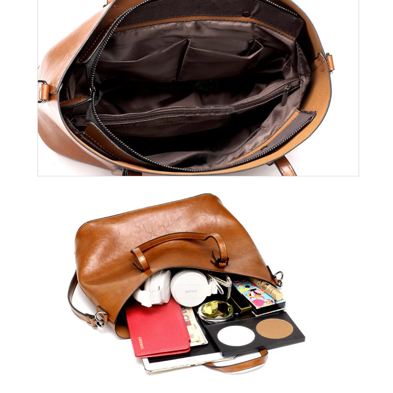 Женская винтажная сумка через плечо bolsa feminina коричневая кожаная клатч на лето