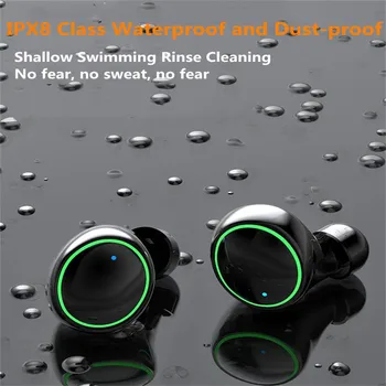 

IPX8 C5S TWS Earphones Wireless Earbuds Bluetooth 5.0 Headset Support Aptx For iPhone Android Xiaomi Huawei xiaomi earphone