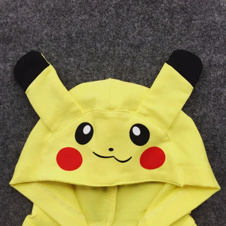 Одежда с изображением покемона Пикачу Косплэй костюм teammystic», «teaminstinct»; «Team Valor» золы с капюшоном одежда для малышей для мальчиков и девочек, детский Снежный костюм, спортивный костюм, костюмы на Хэллоуин; детские комбинезоны;