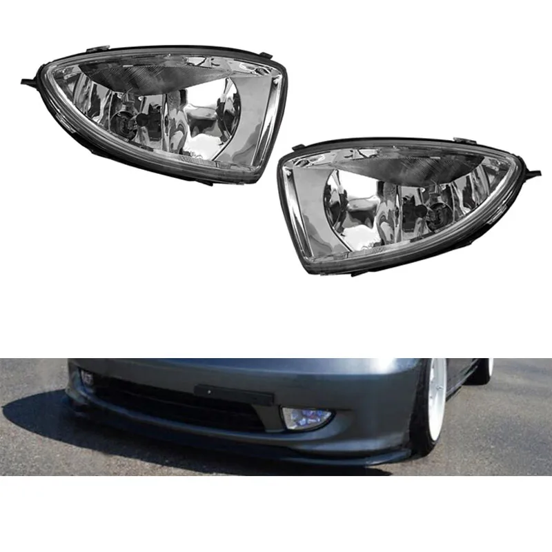 fog lights Для Honda Civic 2004 2005 противотуманный светильник s головной светильник противотуманный светильник головной светильник s Противотуманные фары галогенный противотуманный светильник s противотуманный светильник для Civic 2004 2005 - Цвет: fog lights