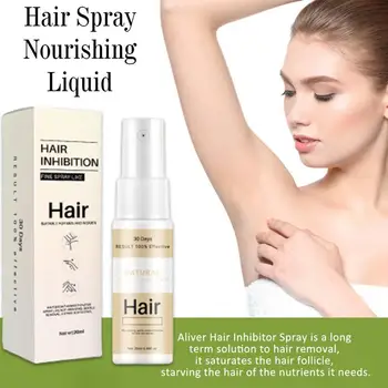 

Painless Hair Removal Spray Liquid Hair Removal Sprayer Inhibit Hair Growth Repair Nourish Pores Shrink Repair Liquid