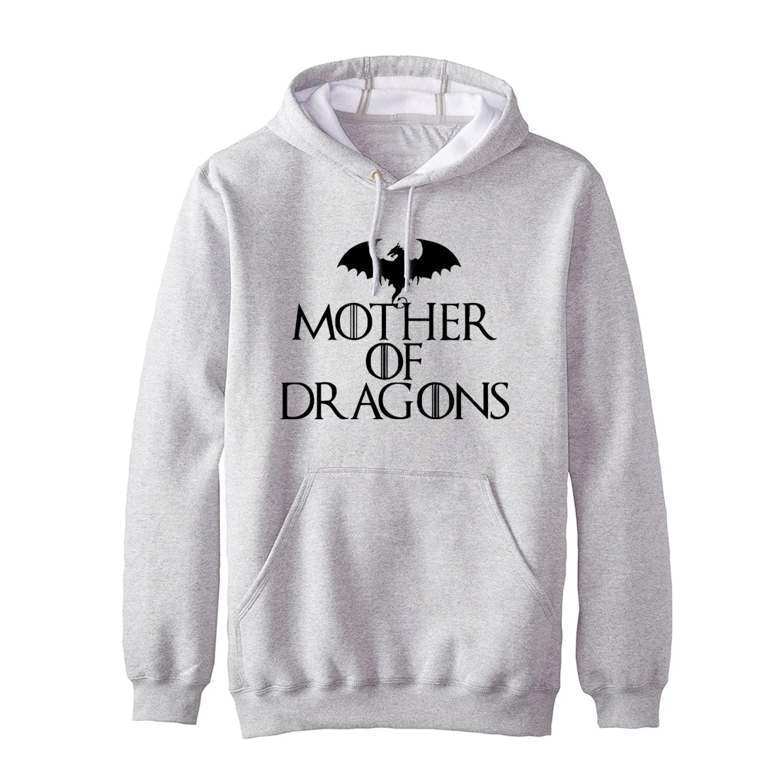 Game Of thrones Mother Of Dragon Hoodies Daenerys Targaryen Mens Streetwear 2019 New Casual Hoodie Fleece Warm Cotton Sweatshirt