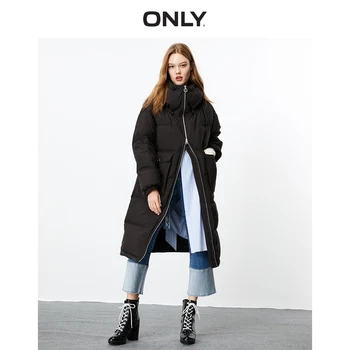 

ONLY Autumn and Winter New Fashion Collar Thickened Medium and Long Loose Down Dress Female | 119312520