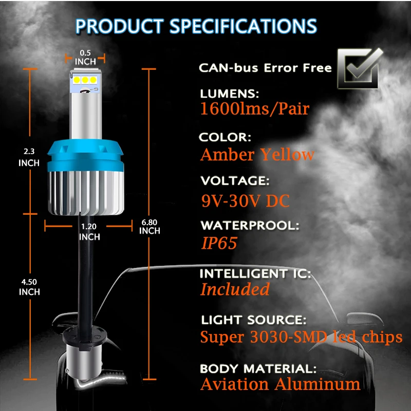 IJDM P21W led 1156 T20 W21/5W 7443 P21/5W 1200LM W21W ڵ  7440 BA15S BAY15D 3157 ڵ DRL Ʈ 1157,  12V 