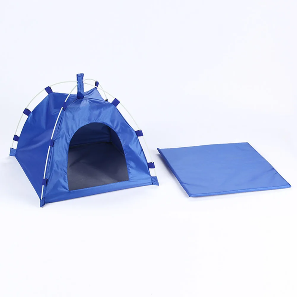 Открытый Крытый Pet палатка портативный складной Анти царапинам спальный милый съемный маленькие животные Собаки Кошки моющиеся практичное гнездо