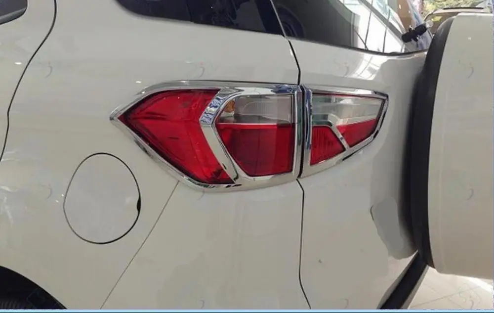 Для Ford Ecosport 2013 Chrome задние фонари лампа задний фонарь накладка