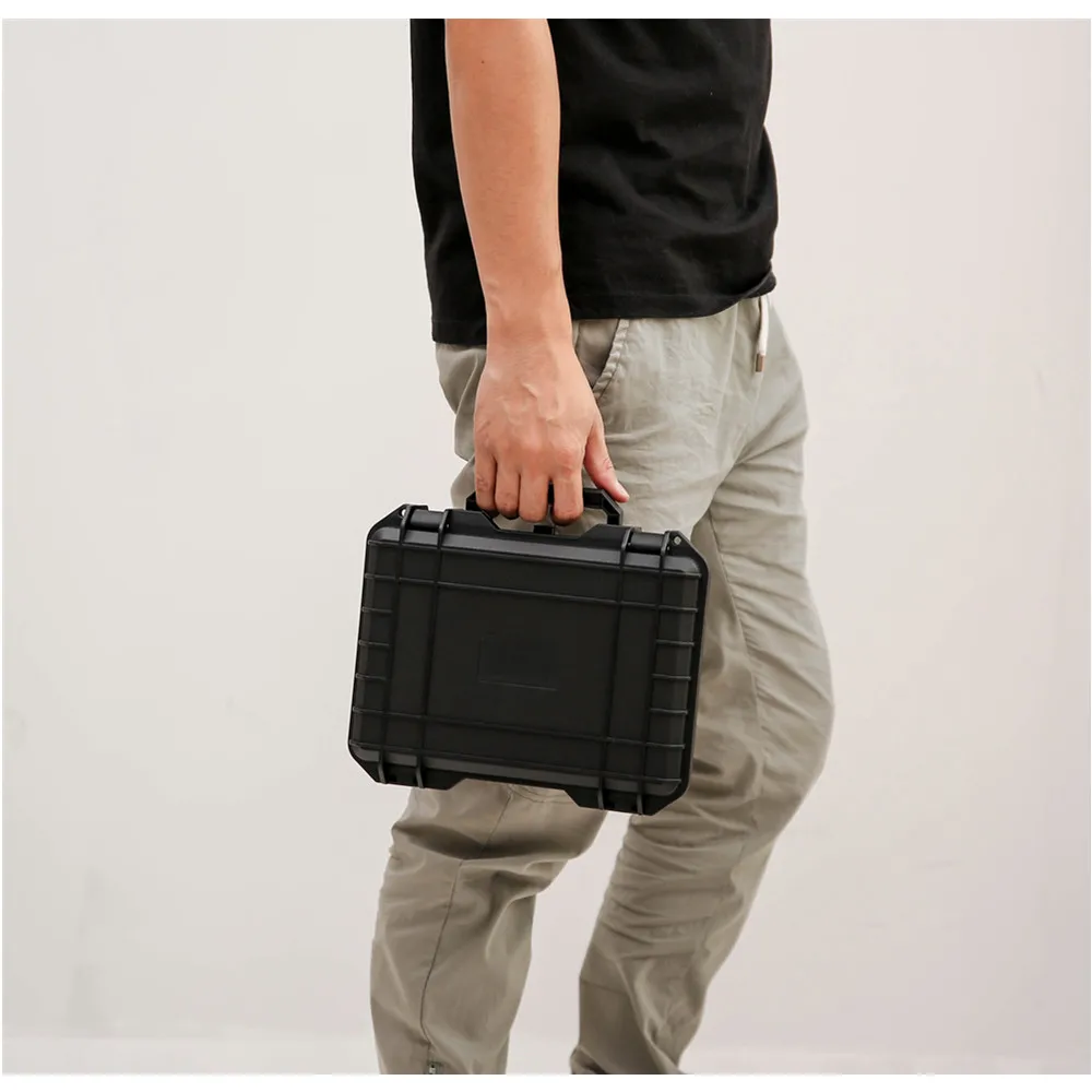 Buy Waterproof anti-seismic Storage Box For DJI Mavic Mini RC Drone Waterproof Compact Travel Storage Hard Case Box