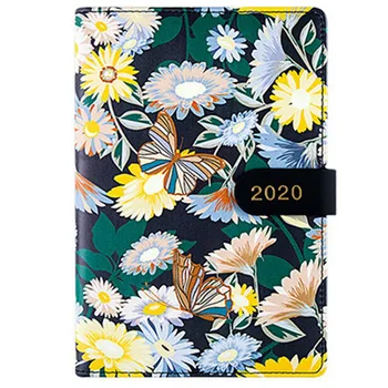 

Agenda 2020 Planner Orgainzer B6 Diary Grid Notebook Kawaii Journal Weekly Monthly Note Book Korean Travel Handbook Cute