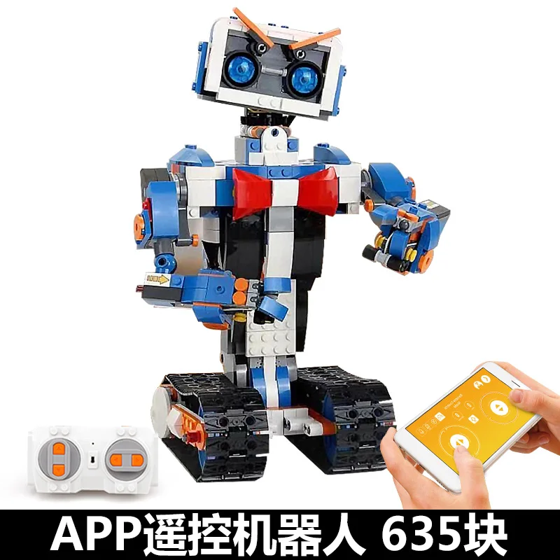 Форма King 13063 идея интеллектуального программирования робот Boost WALL E игрушки Модель Строительный набор самоблокирующиеся кирпичи блоки игрушки подарки - Цвет: 13063