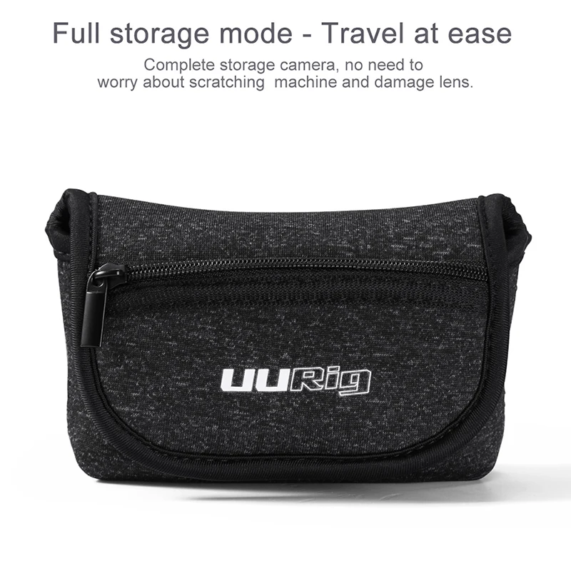 UURig R014 Camera Bag Protective Carrying Case Storage Bag for Sony RX100 VII Canon G7X Mark III Point&Shoot Camera Accessories