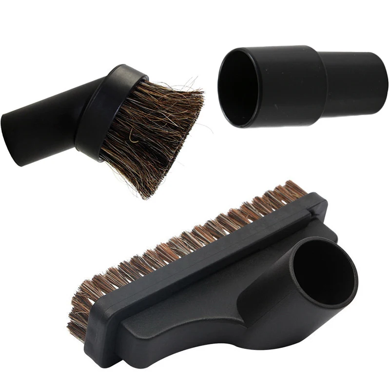 Round Brush Brush Head Nozzle Replace With 32/35mm Adapter Vacuum Cleaner Parts