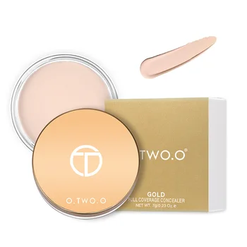 

O.TWO.O Concealer Cream Makeup Base Full Coverage Foundation Oil Free Eyes Concealer Cosmetics Hidden Dark Circle Smooth makeup