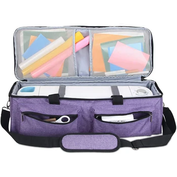

Portable Large Capacity Storage Case Tote Sewing Heavy Duty Carrying Bag Cutting Machine Travel For Cricut Explore Air