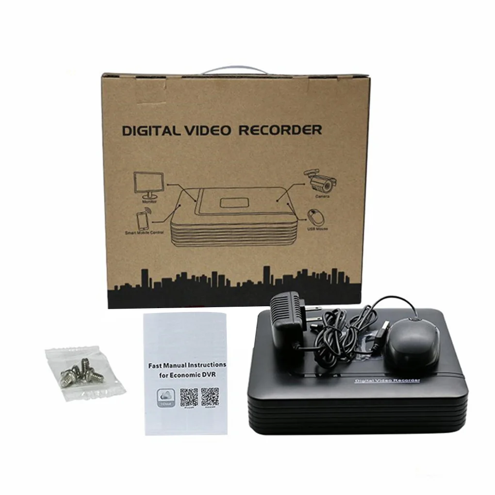 4CH 8CH CCTV рекордер AHD DVR Мини Гибридный 1080N NVR видео IP аналоговая камера наблюдения