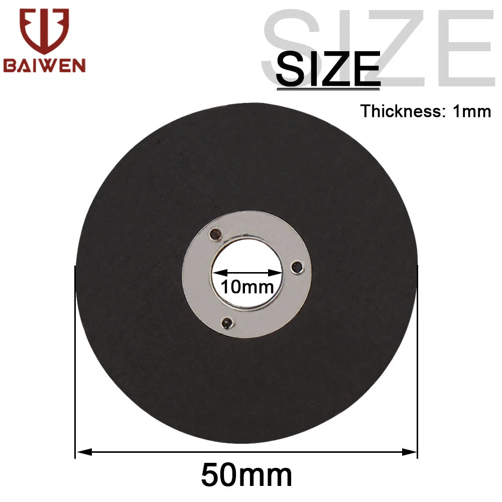 2 inch Metal Stainless Steel Cutting Discs Cut Off Wheels Flap Sanding Grinding Discs Fiber Circular Saw Blades 5-100Pc