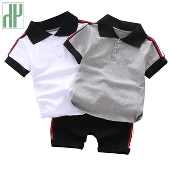 

Children clothing Summer Tops Shorts Cotton Baby Boys Clothing Set Sport Suit 1st Birthday Costume Toddler Kids Formal Clothes