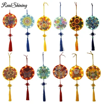 

Diamond Painting LED Lamp Light Special Shaped 5D Diamond Embroidery Butterfly Rhinestones DIY Diamond Christmas Halloween Gift