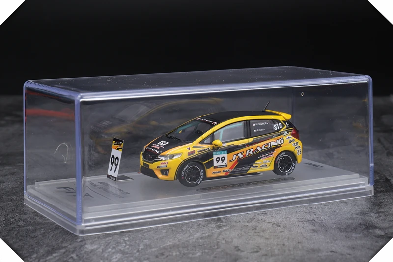 1: 64 масштаб FIT GK5 RS 99# литая под давлением модель автомобиля из металлического сплава миниатюрная сцена гоночный автомобиль для стола коллекция подарок