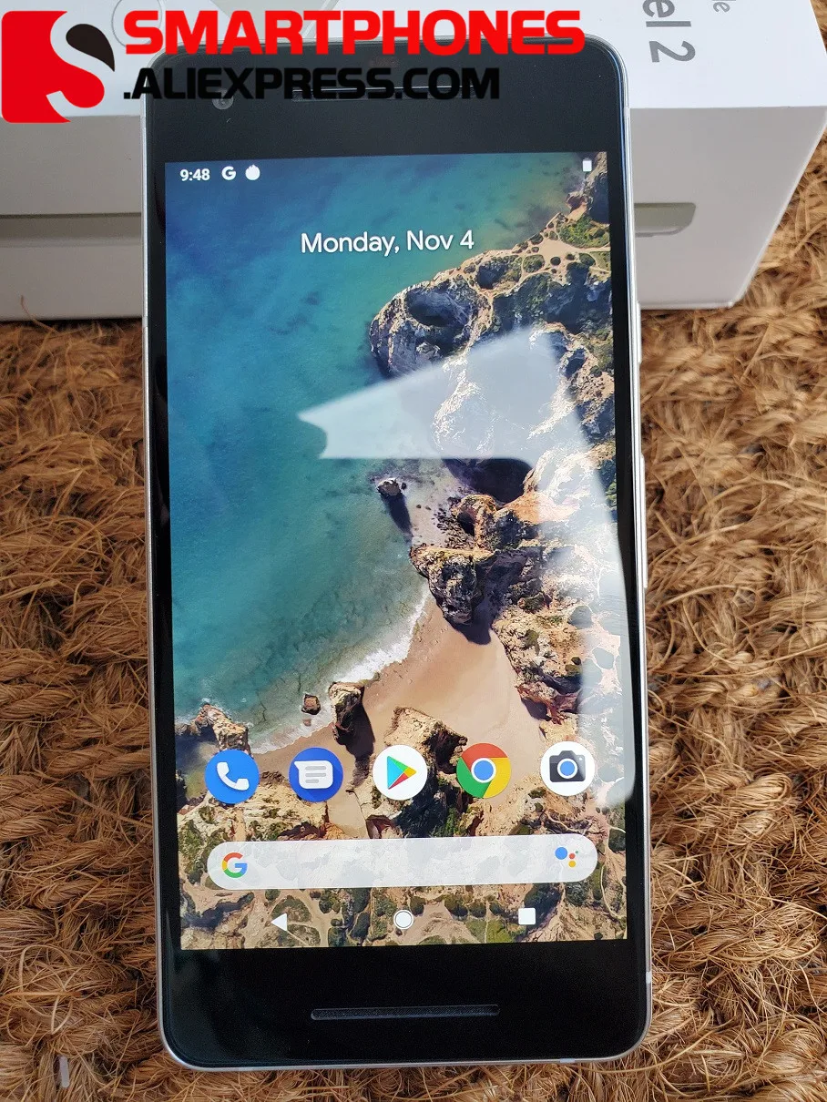 Google Pixel 2 смартфон с 5 дюймовым дисплеем восьмиядерным процессором Snapdragon 0 ОЗУ 4 Гб