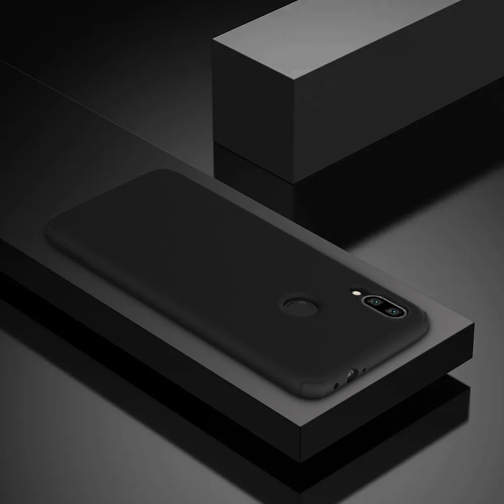 NILLKIN прорезиненный ТПУ чехол для Xiaomi Redmi Note 7 силиконовый Гладкий защитный чехол для Redmi Note 7 pro Чехол