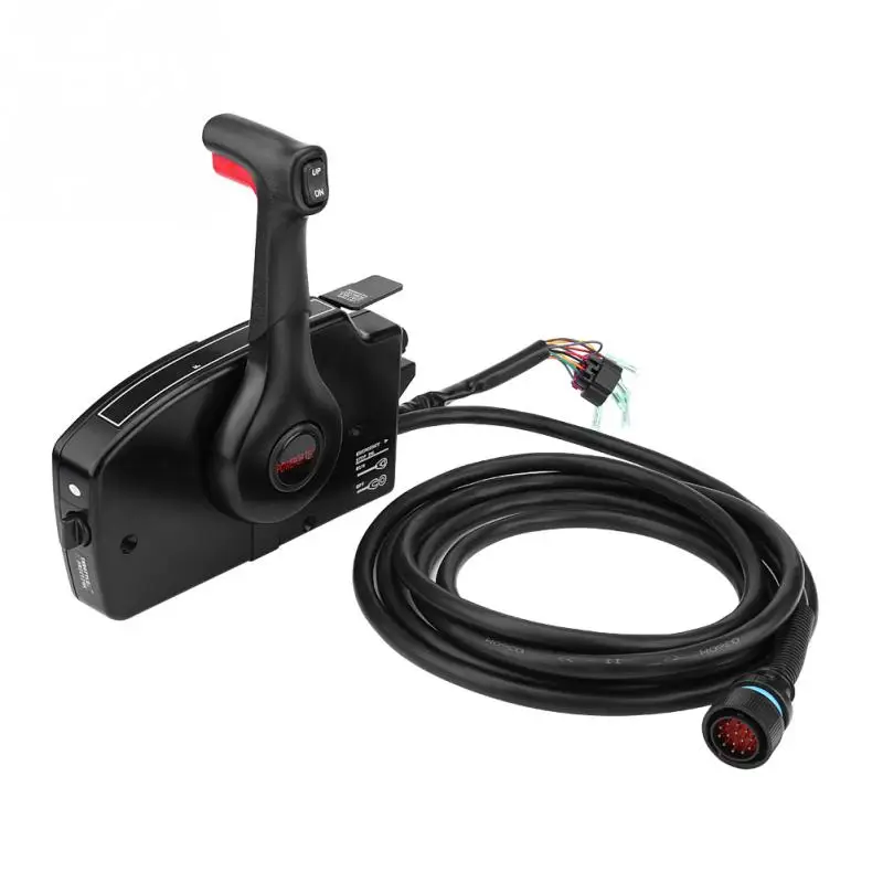 Outboard Engine Side Mount Remote Control Box with 14 Pin for Mercury 881170A13