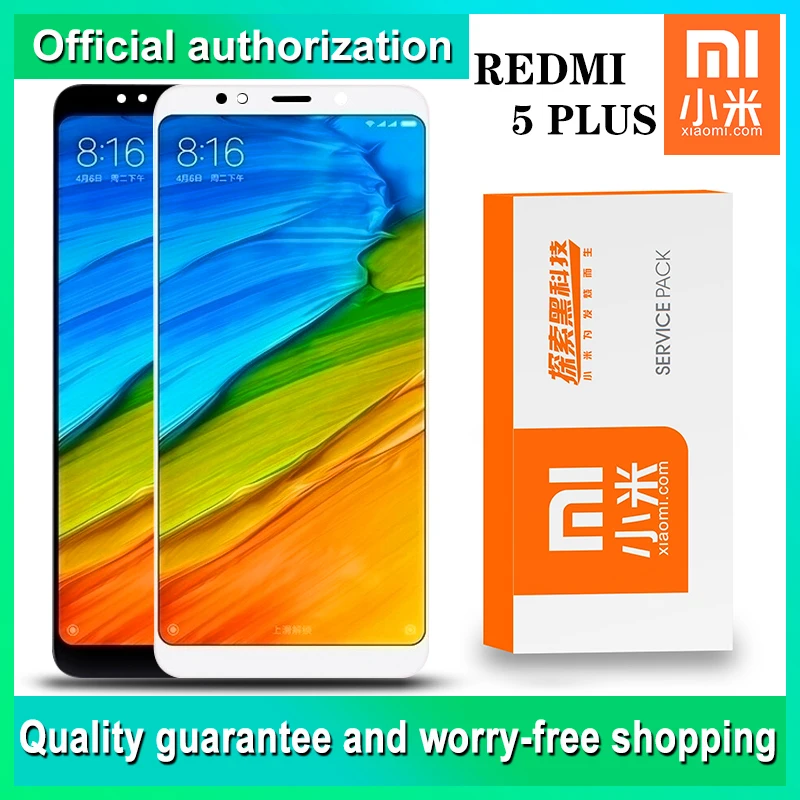 Сменный Оригинальный дисплей 5 99 дюйма для Xiaomi Redmi PLUS ЖК-дисплей с дигитайзером
