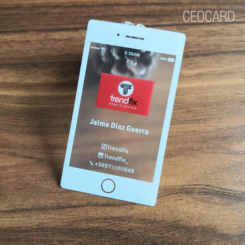 thin plastic business cards