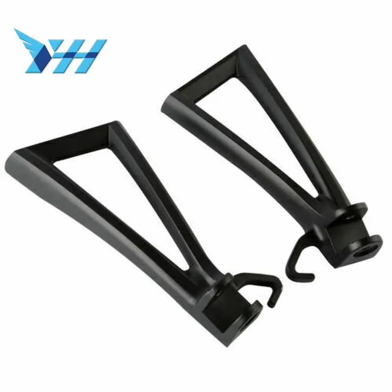 Pair Rear Passenger Footrest Foot Pegs Bracket Set For Yamaha YZF-R6 2006- Motorcycle
