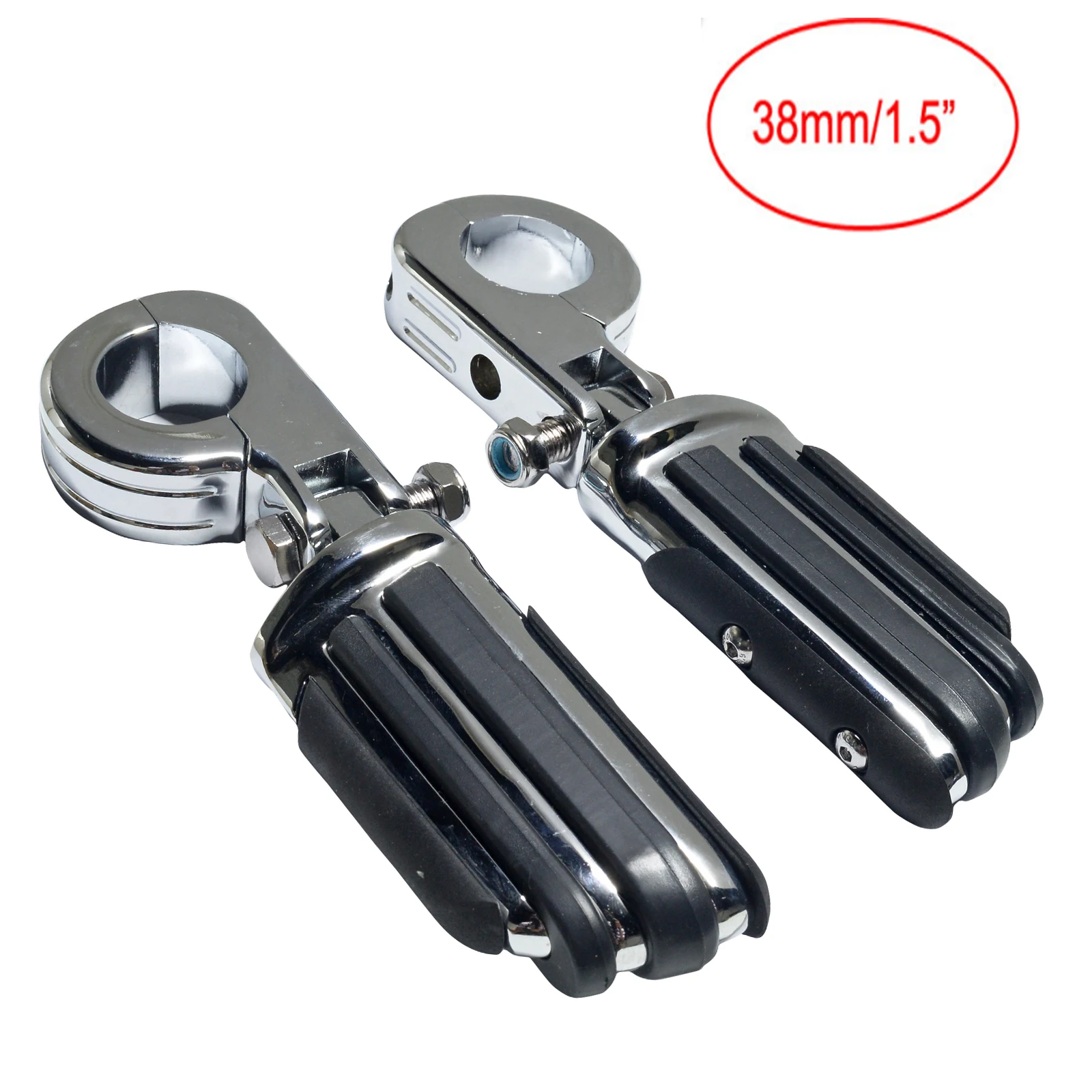 Мотоцикл, шоссе, колышки Electra Glide Road King Street Glide 1,2" 32 мм 1,5" 38 мм, защита двигателя, подставка для ног для Harley Iron XL 883 - Цвет: 38mm 3