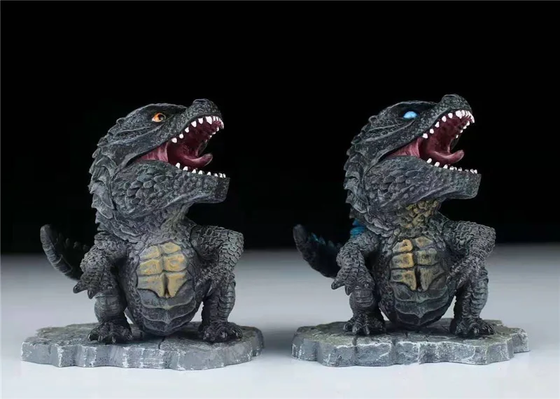1 шт. Милая Godzilla глухая коробка вторая бомба свирепый яйцо зверь серия тренд гараж набор игрушка подарок кукла украшения случайный отправка