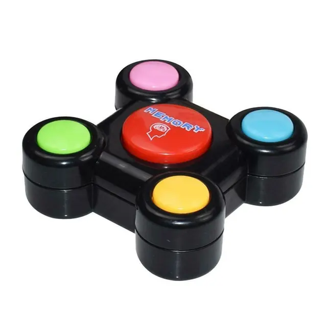 Children Puzzle Memory Game Console LED Light Sound Interactive Toy Training Hand Brain Coordination 4